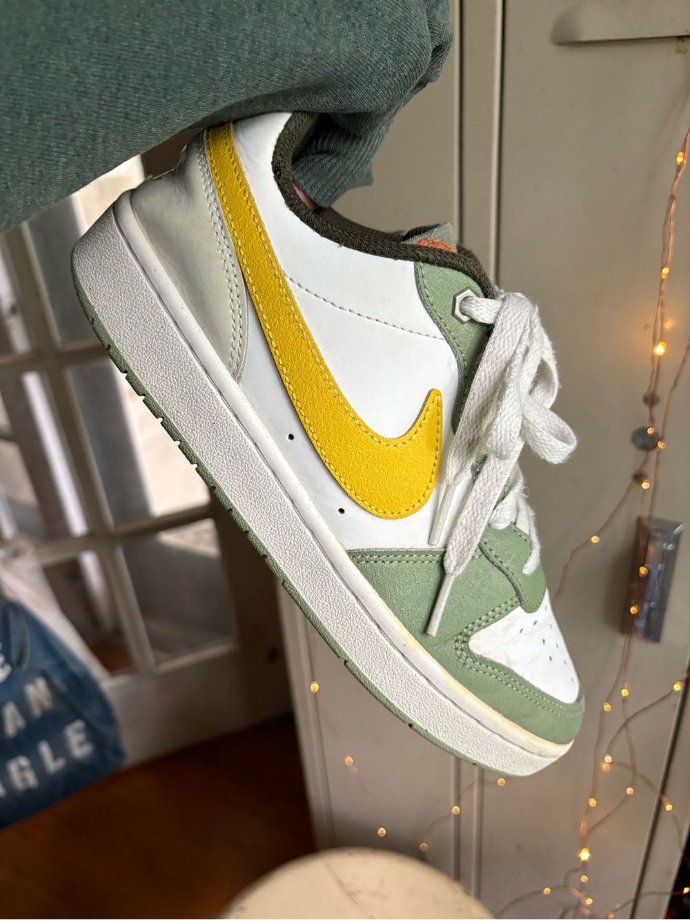 Nike Kids Grade School Court Borough Low Recraft Shoes FV3648-171 Size US 6 - Picture 5 of 16